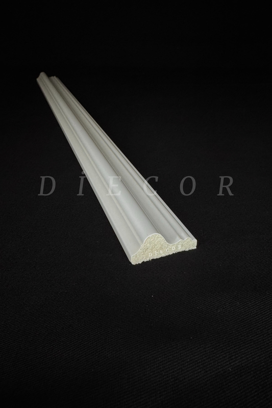 Dekoratif Boyanabilir 1 Adet 3 cm Polistren Duvar Çıtası