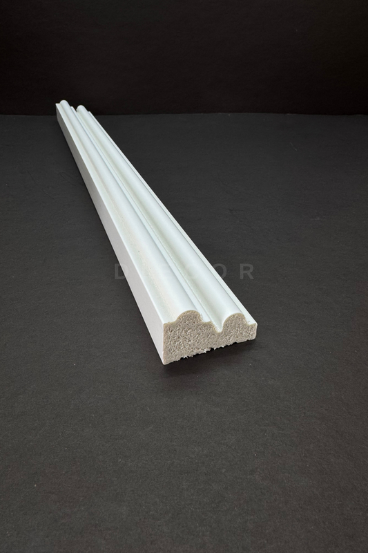 Dekoratif Boyanabilir 1 Adet 4 cm Polistren Duvar Çıtası