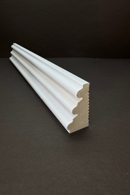 Dekoratif Boyanabilir 1 Adet 6 cm Polistren Duvar Çıtası