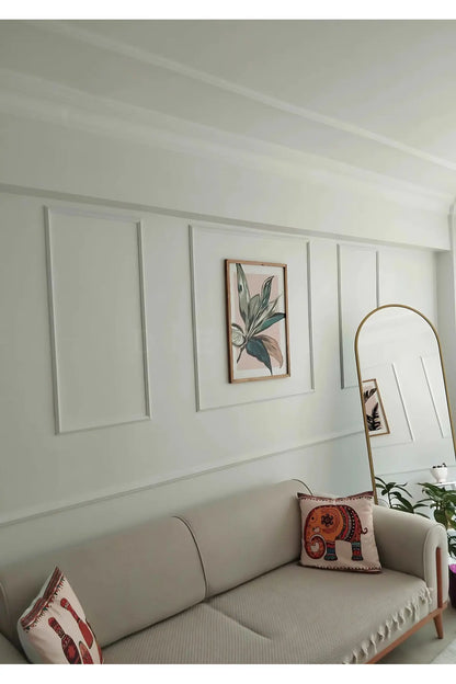 Dekoratif Boyanabilir Montaja Hazır 2,5cm Modern ve Şık Duvar Çıtası Tasarımı