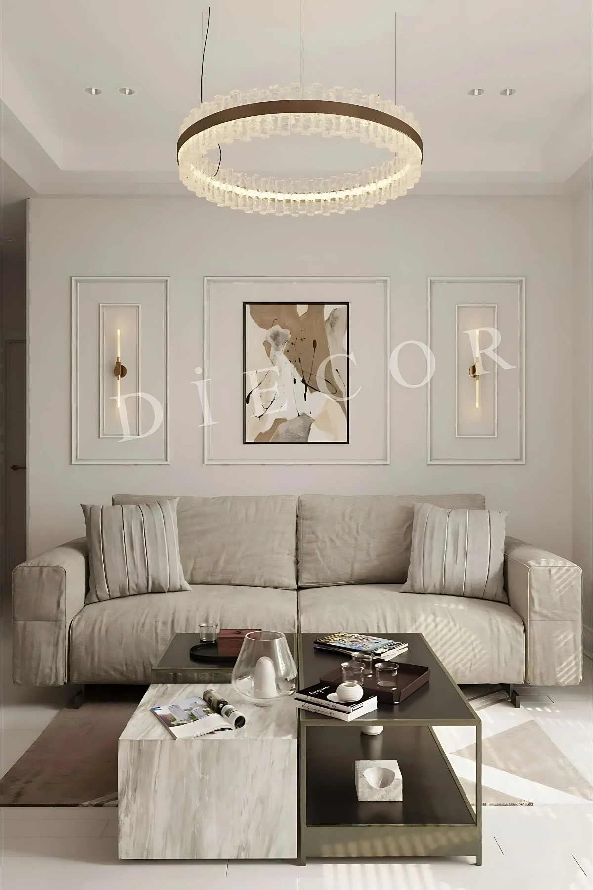 Boyanabilir Dekoratif Hazır Kesimli Duvar Çıtası