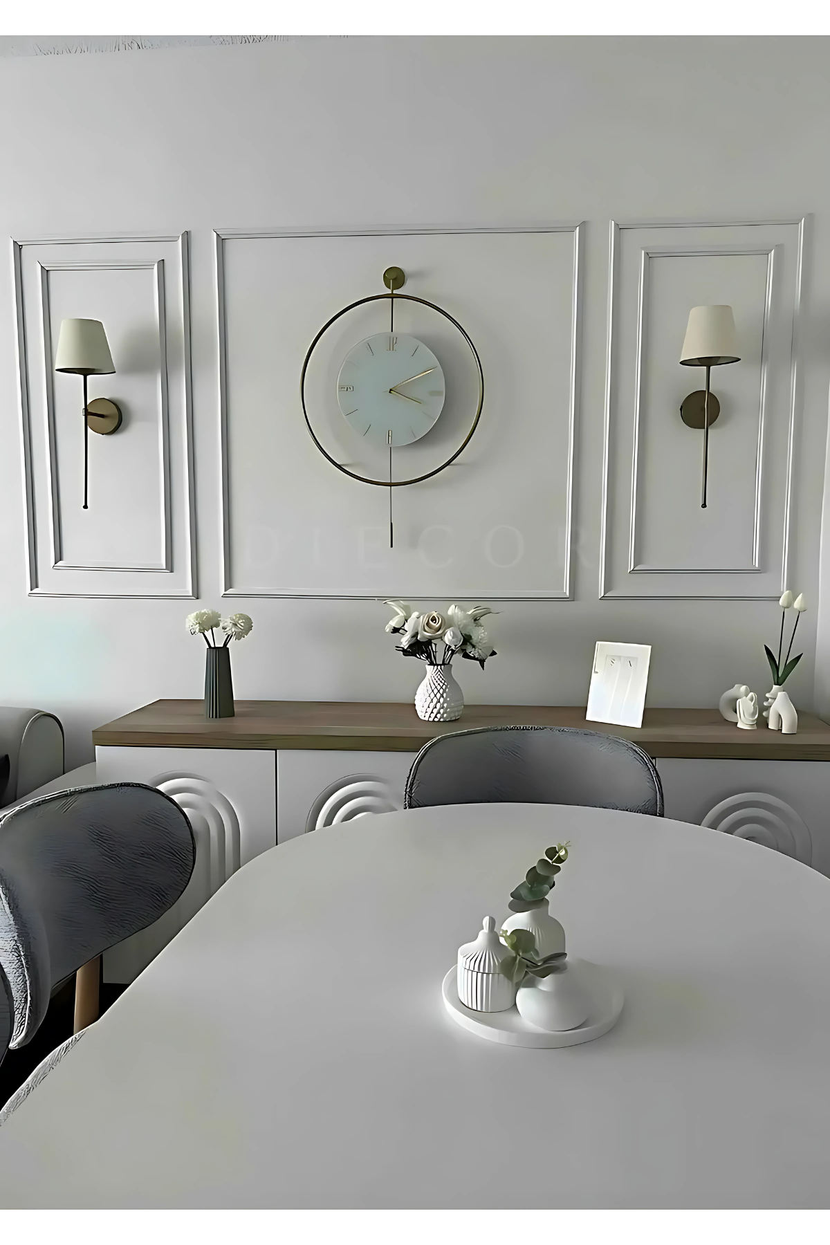 Boyanabilir Dekoratif Hazır Kesimli Duvar Çıtası