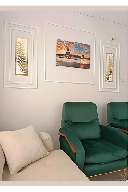 Boyanabilir Dekoratif Hazır Kesimli Duvar Çıtası