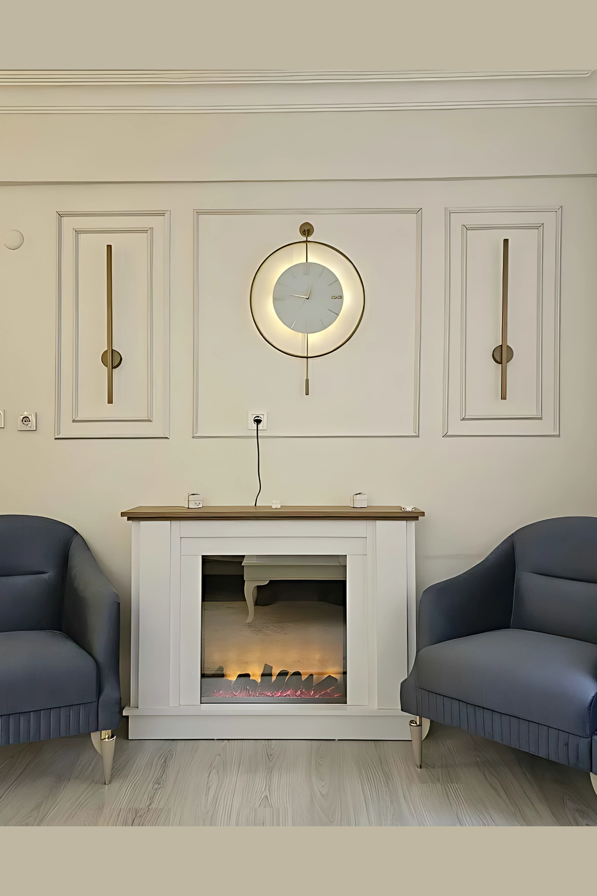 Boyanabilir Dekoratif Hazır Kesimli Duvar Çıtası