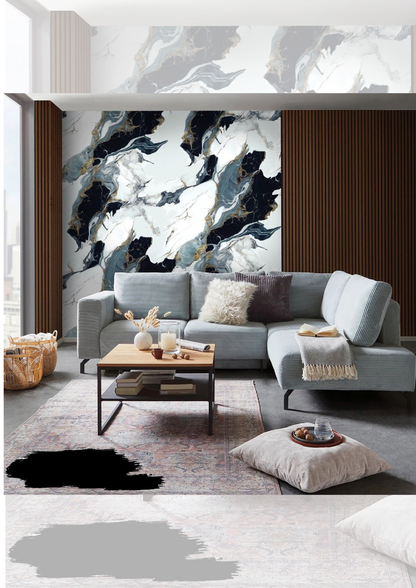 Premium Kalite Mermer Desenli PVC Panel 122x244 Cm Suya Dayanıklı Banyo, Mutfak Ve Zemin Kaplama