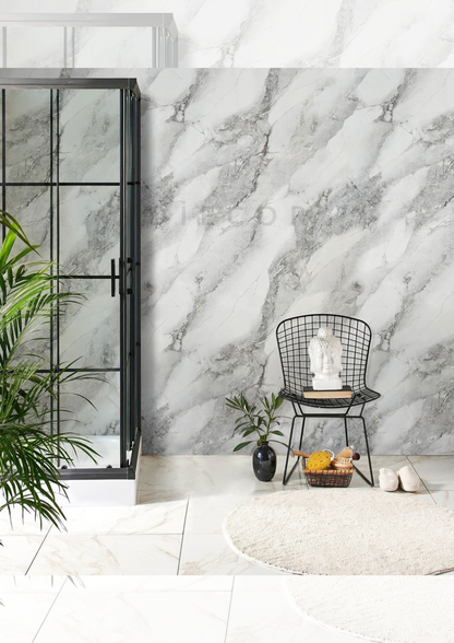 Premium Kalite Mermer Desenli PVC Panel 122x244 Cm Suya Dayanıklı Banyo, Mutfak Ve Zemin Kaplama