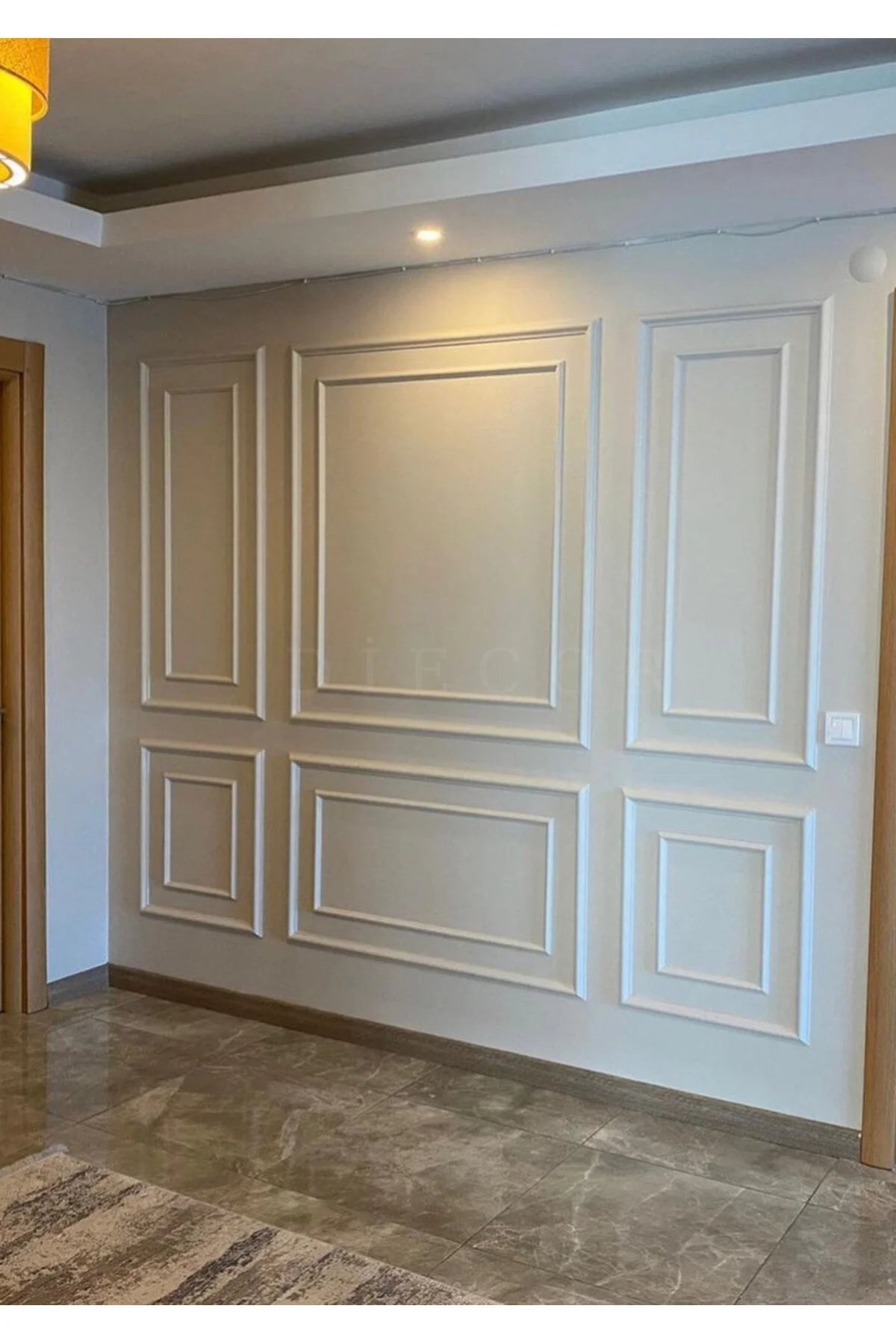 Boyanabilir Dekoratif Özel Hazır Kesim 4 cm ve 2.5 cm Duvar Çıtası