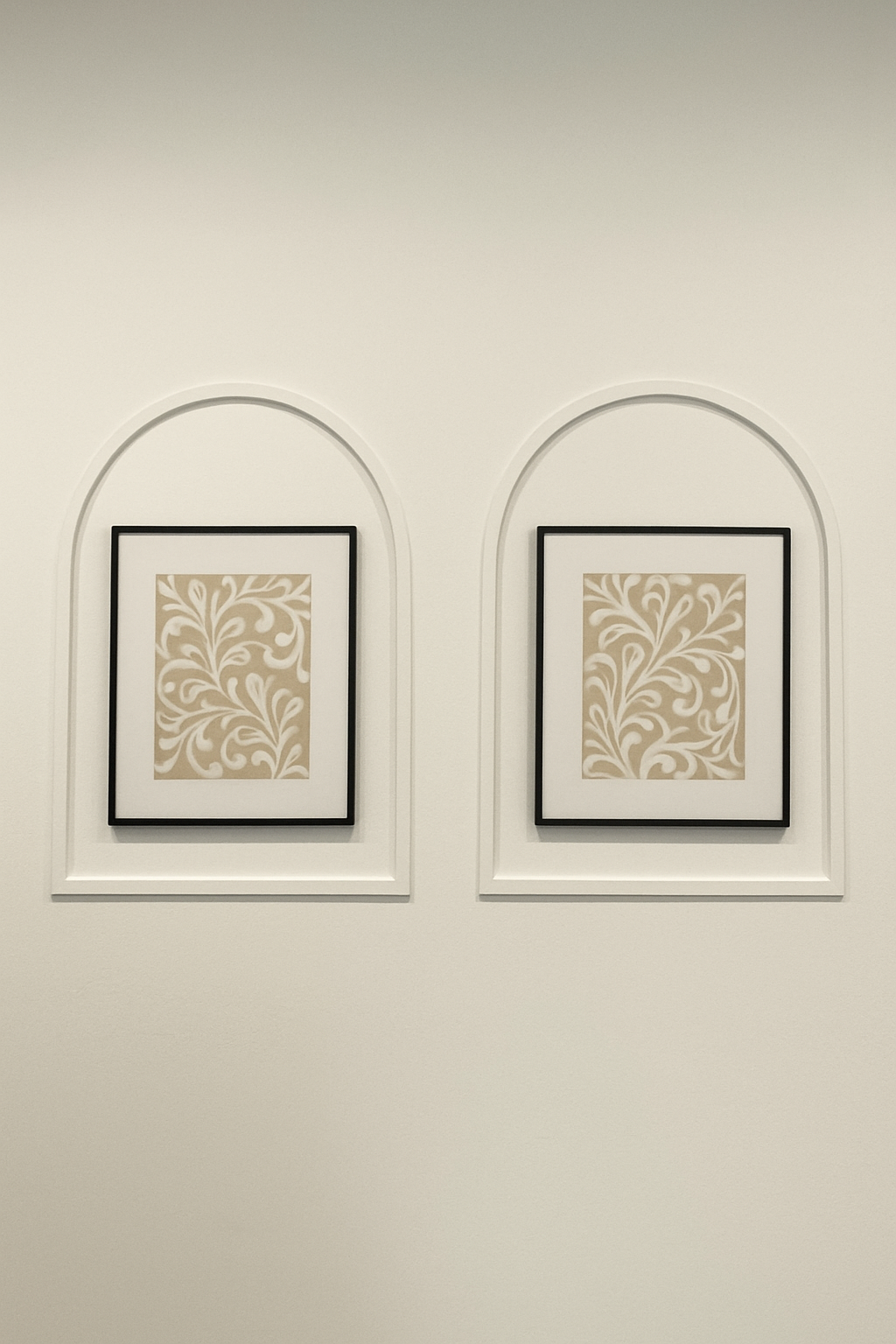 Dekoratif Ahşap Duvar Çerçeve Paneli Seti – Modern Kendin Yap Çerçeve Kiti