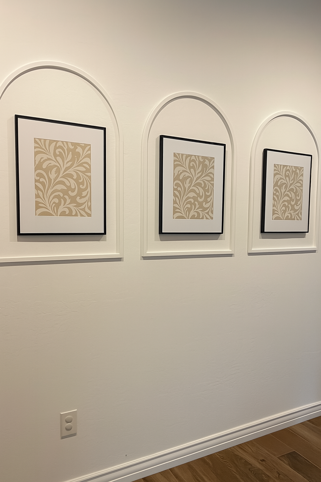 Dekoratif Ahşap Duvar Çerçeve Paneli Seti – Modern Kendin Yap Çerçeve Kiti