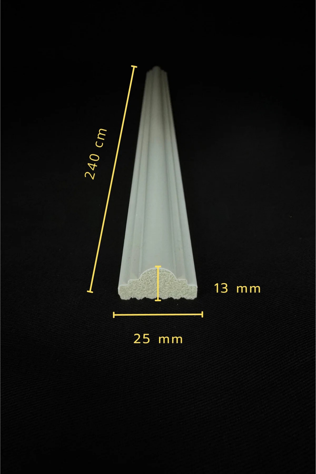 Dekoratif Boyanabilir Montaja Hazır 2,5cm Eşsiz Ve Büyüleyici Yatak Başlığı Duvar Çıtası Tasarımı