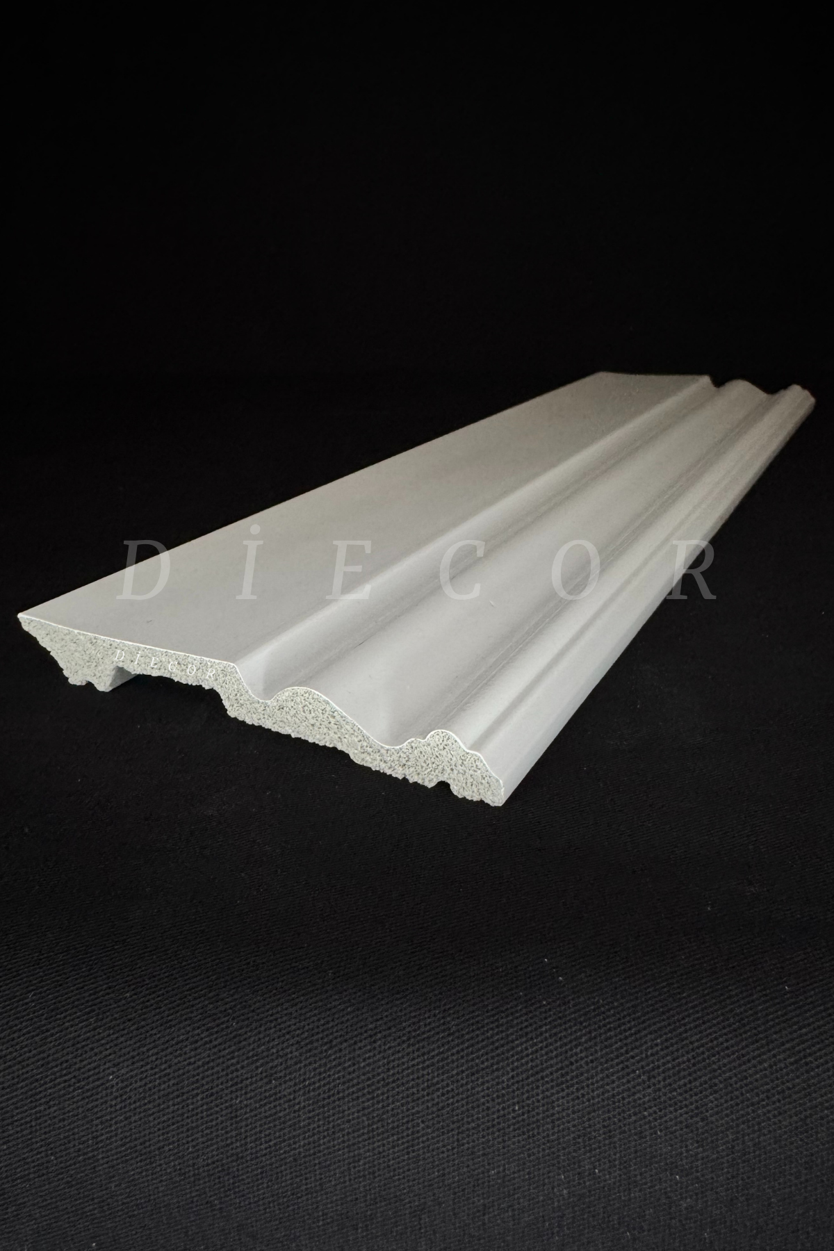 Dekoratif Boyanabilir 1 Adet 11,5 Cm Polistren Süpürgelik