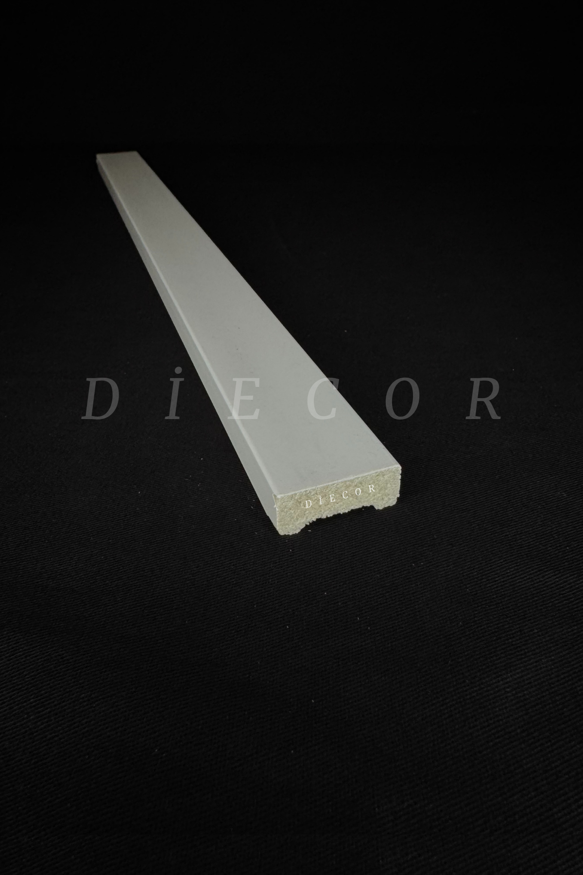 Dekoratif Boyanabilir 1 Adet 3 cm Polistren Duvar Çıtası