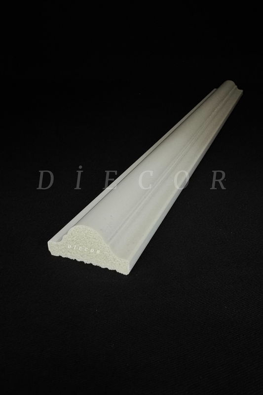 Dekoratif Boyanabilir 1 Adet 4 cm Polistren Duvar Çıtası