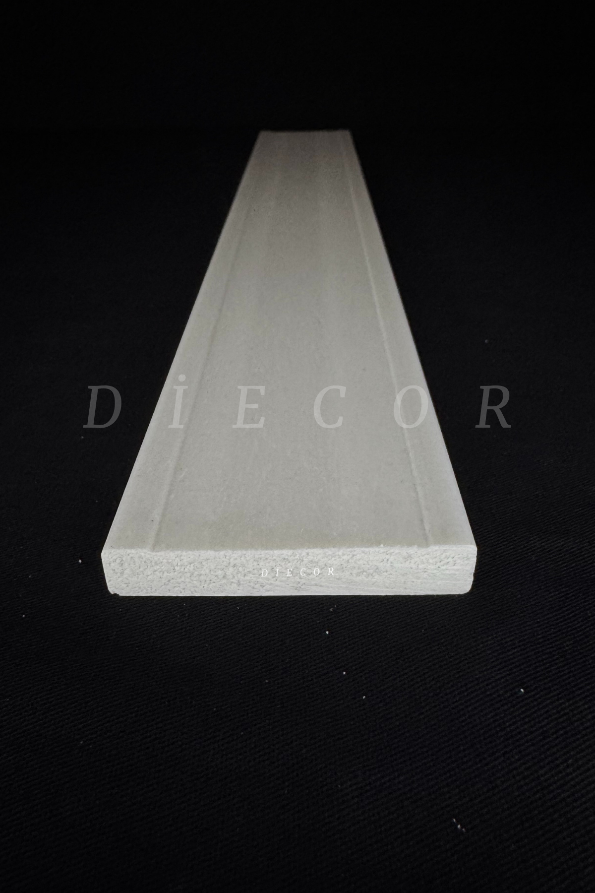 Dekoratif Boyanabilir 1 Adet 6 cm Polistren Duvar Çıtası