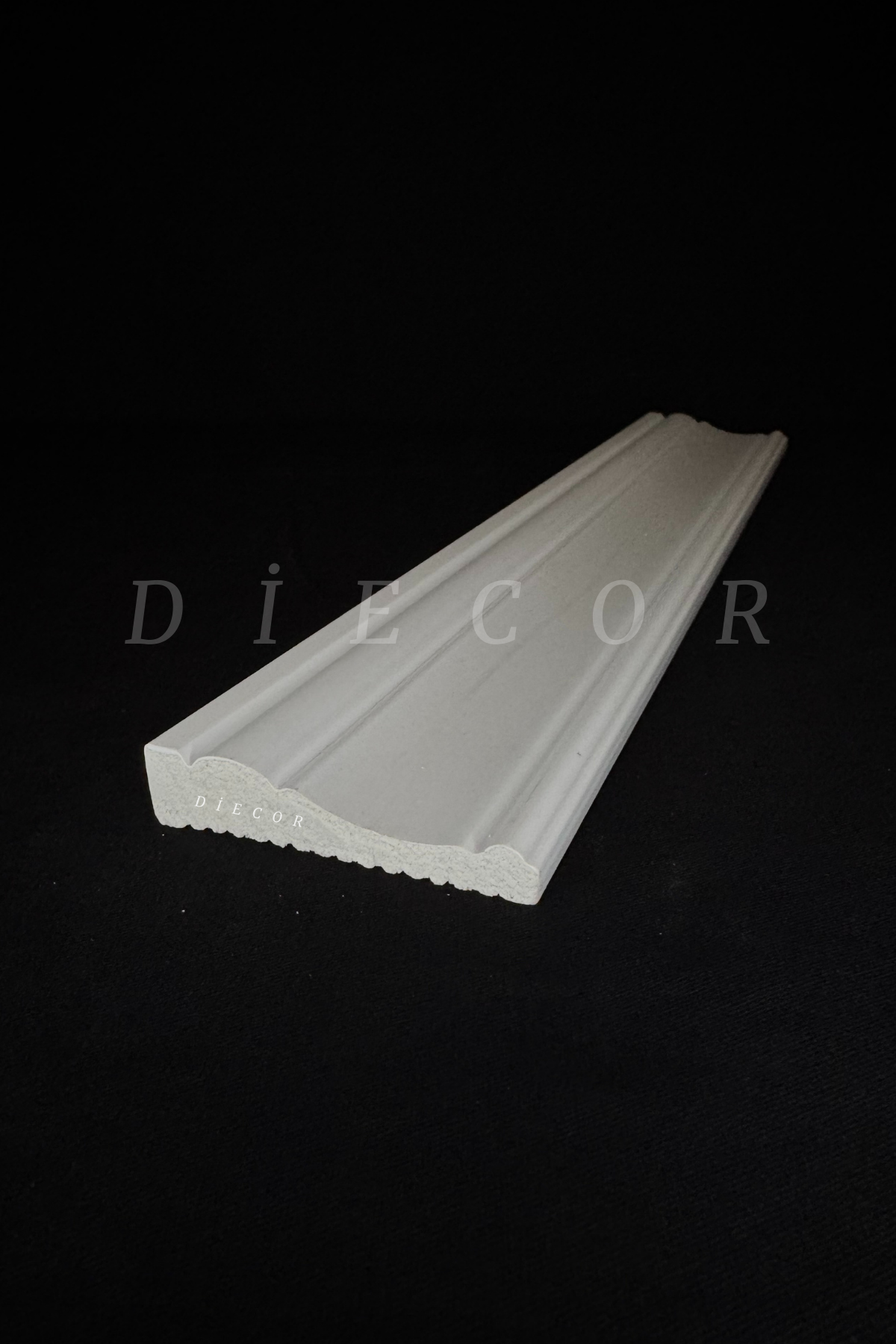 Dekoratif Boyanabilir 1 Adet 7 Cm Polistren Süpürgelik