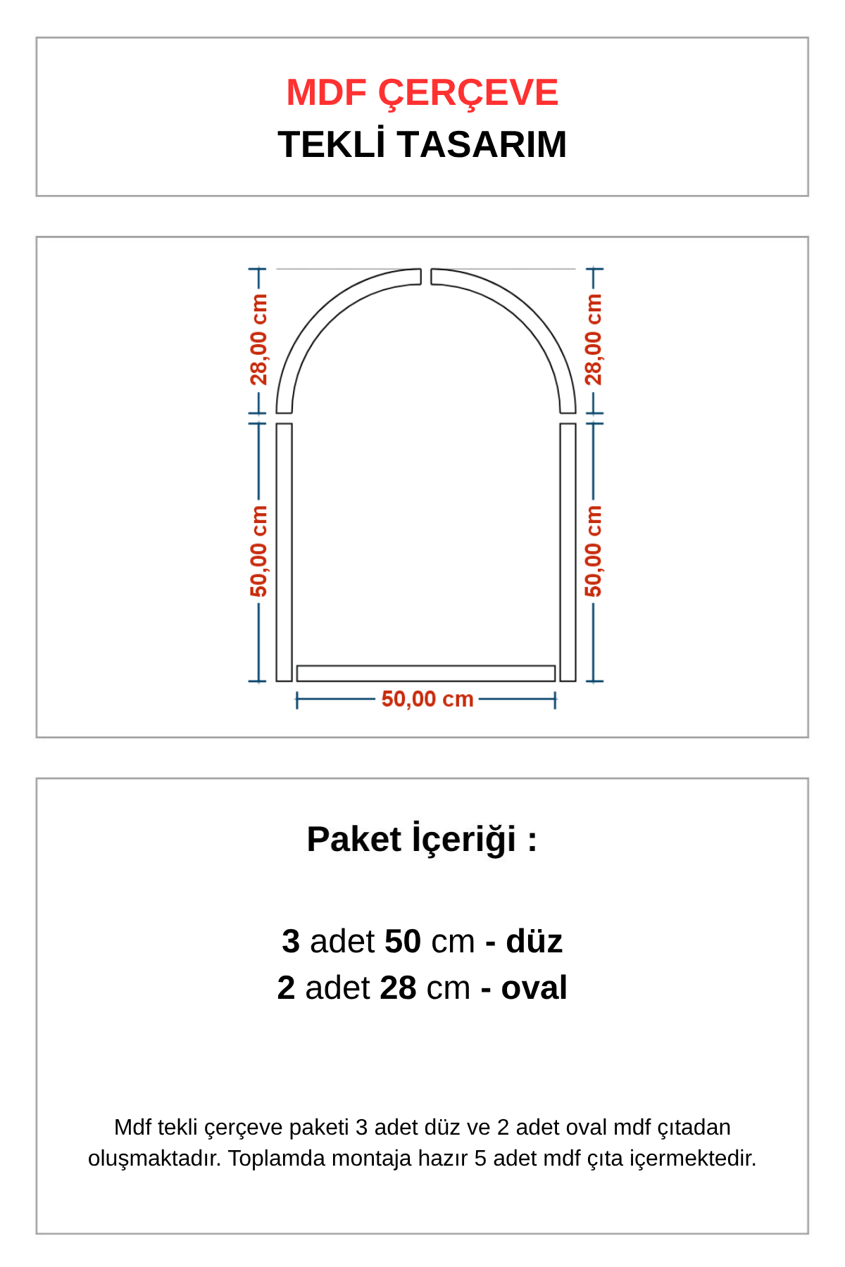 Dekoratif Ahşap Duvar Çerçeve Paneli Seti – Modern Kendin Yap Çerçeve Kiti