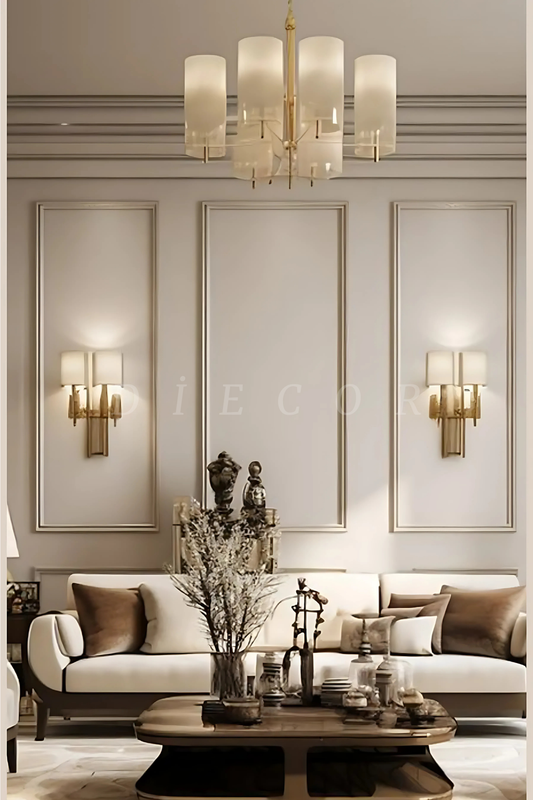 Dekoratif Boyanabilir Montaja Hazır 2,5 cm Duvar Çıtası Salon Tasarımı