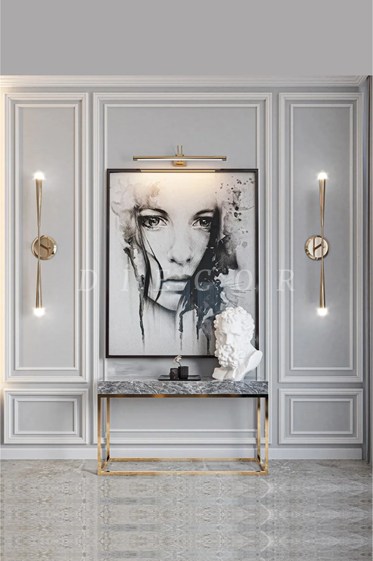 Dekoratif Boyanabilir Montaja Hazır Şahane Duvar Çıta Tasarımı