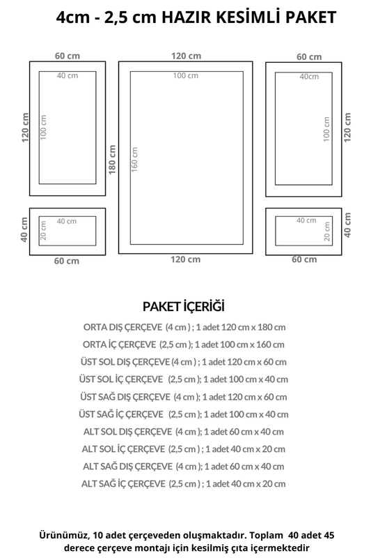 Dekoratif Boyanabilir Montaja Hazır Şahane Duvar Çıta Tasarımı
