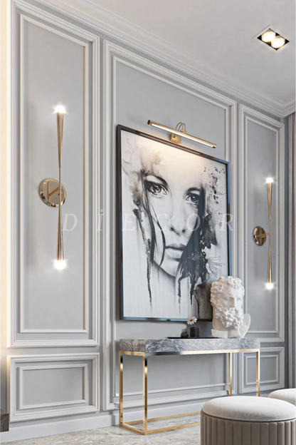 Dekoratif Boyanabilir Montaja Hazır Şahane Duvar Çıta Tasarımı