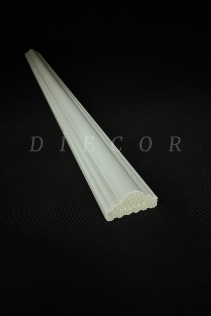 Boyanabilir Dekoratif Özel Hazır Kesim 2.5 cm Duvar Çıtası