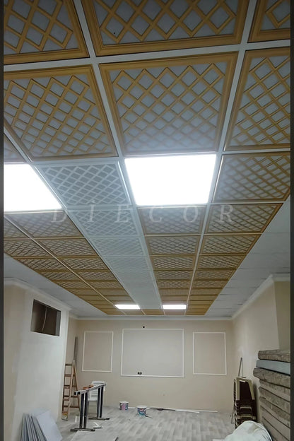 Led Döşenebilir Asma Tavan Uyumlu 60*60 Sakarya Model Tavan Paneli