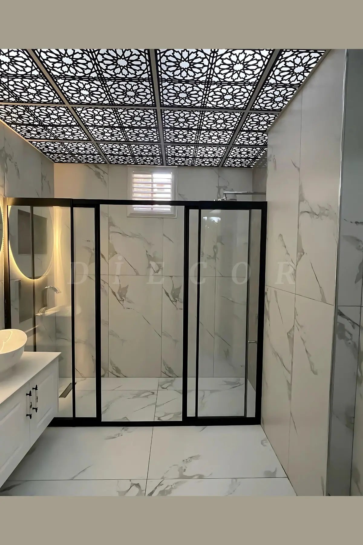 Led Döşenebilir Asma Tavan Uyumlu 60*60 Selçuklu Model Tavan Paneli